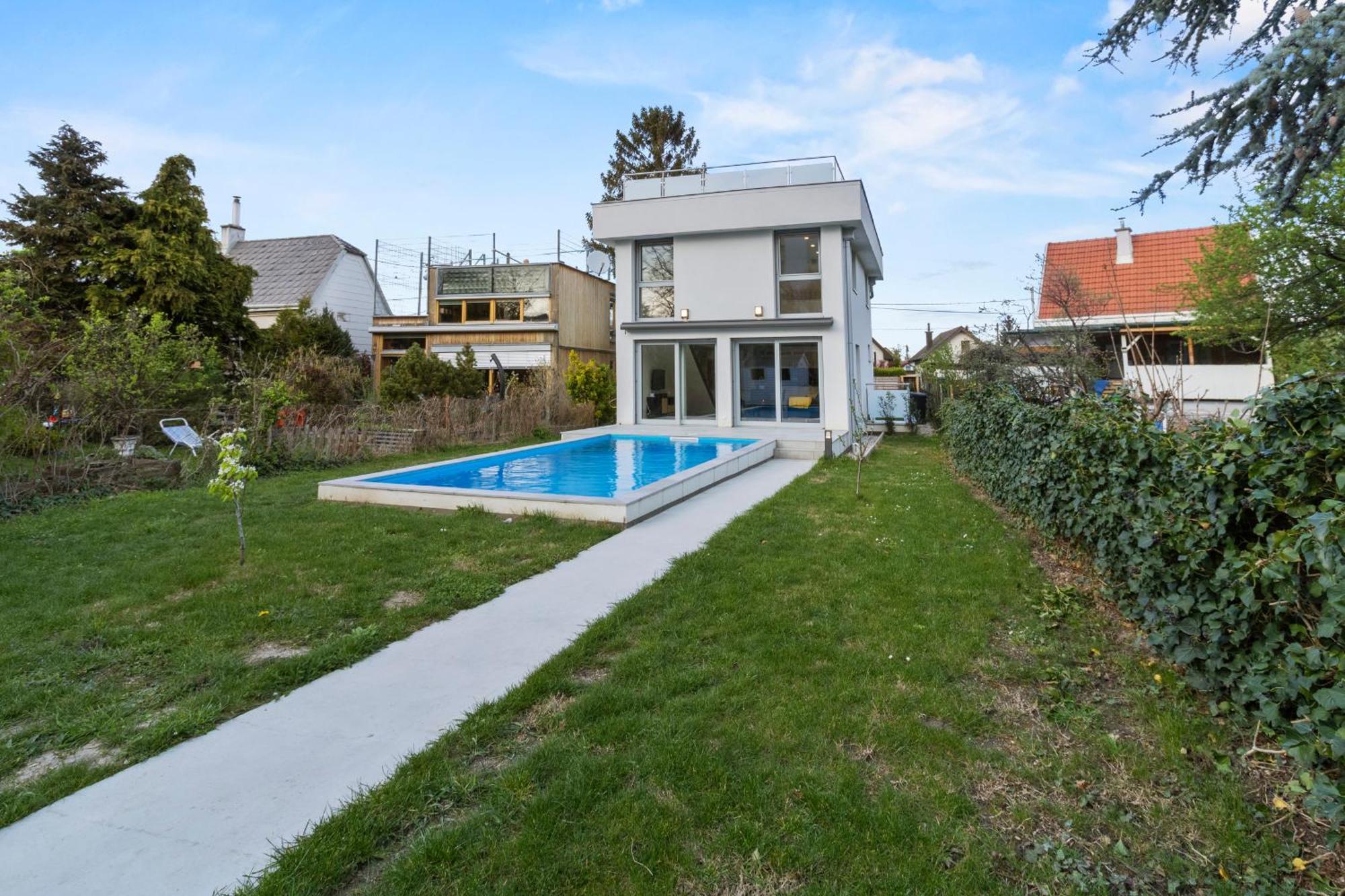 Villa Jaeger Mit Pool In Wien Ngoại thất bức ảnh