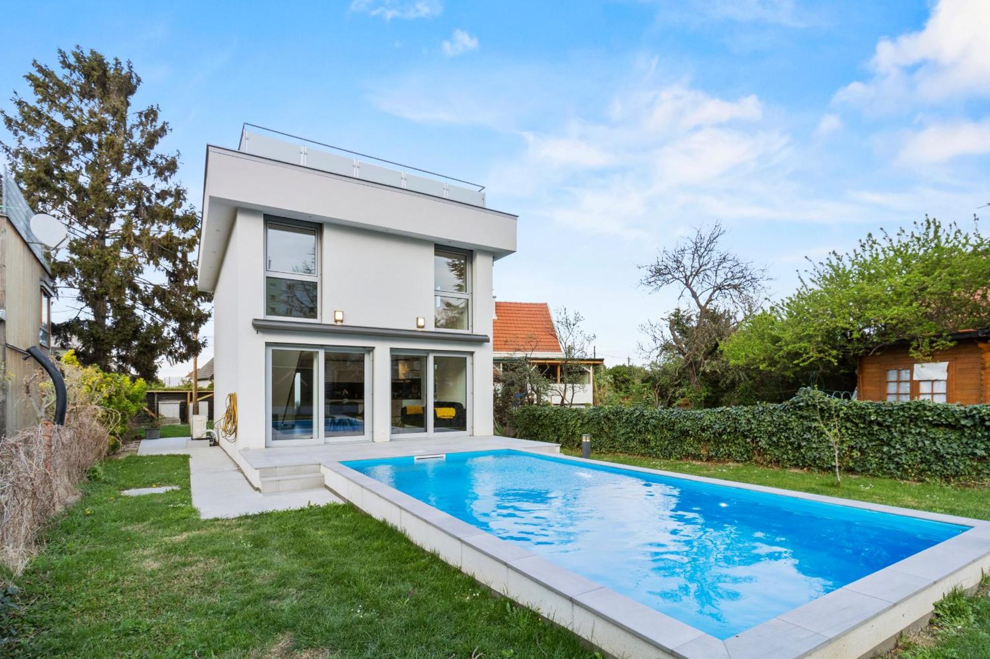 Villa Jaeger Mit Pool In Wien Ngoại thất bức ảnh