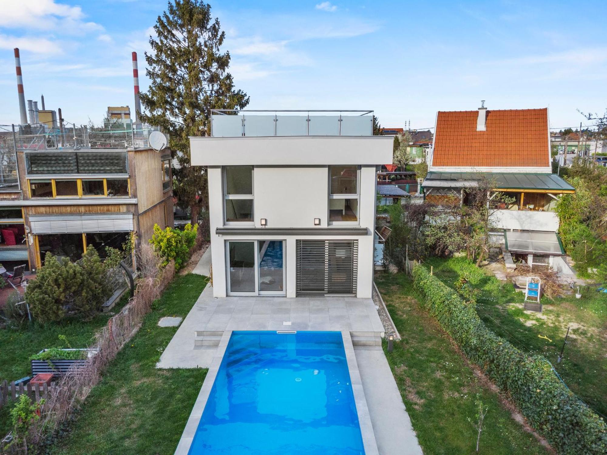 Villa Jaeger Mit Pool In Wien Ngoại thất bức ảnh